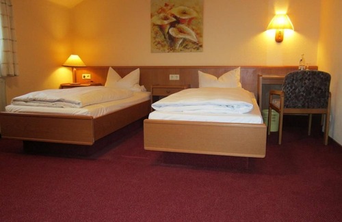 Lemberg Maison | Landgasthaus Neupert - chambre double avec douche / WC