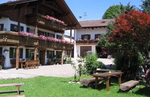 Hopferau Appartement | Landhaus Böck Bergblick - Holiday apartment Bergblick