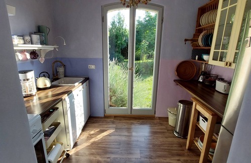 Wachow Appartement | Landhaus Sinneswandel in the middle of Havelland- Apartment Lavendel ground floor with garden
