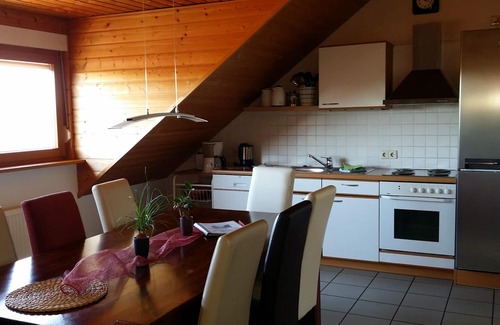 Rothenberg Appartement | Ferienhof Rothenberg appartement 1 avec 3 chambres, salon, cuisine, salle de bains u. toilettes
