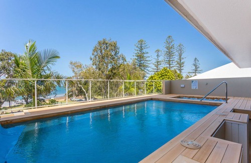 Scarborough Appartement | Emplacement de Landsborough - Vues sur la mer et piscine