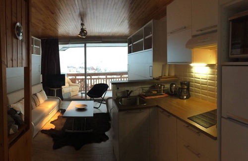 Cognet Appartement | grand studio 4 personnes avec balcon au pied des pistes