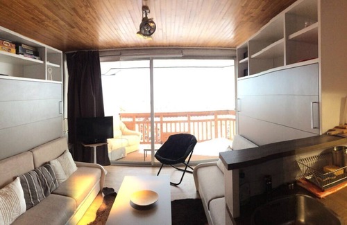 Cognet Appartement | grand studio 4 personnes avec balcon au pied des pistes