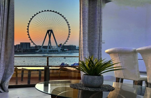Dubai Marina Appartement | Grande aprt Dubaï Jbr plage à pied vue mer et roue