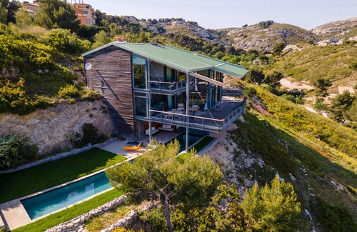 L'Estaque Maison | Large architect's house on the heights of l'Estaque in Marseille