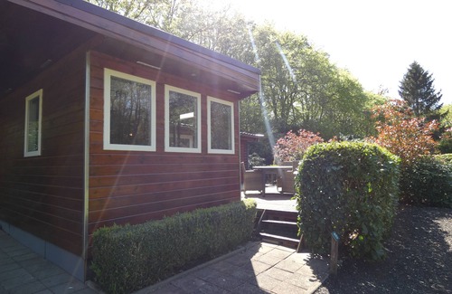 Marum Chalet De Ski | Large chalet for rent in wooded area on border Friesland, Groningen,Drenthe.