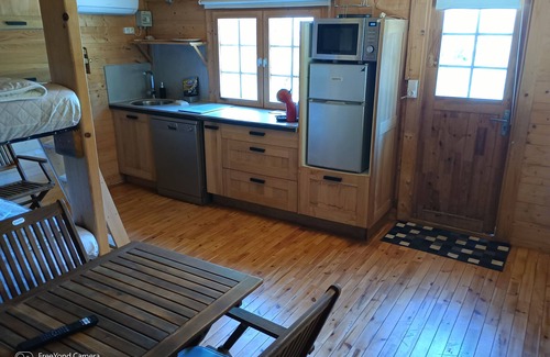 Nice Chalet De Ski | Grand chalet en bois, niché au cœur de la nature, offrant vue magnifique