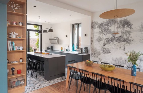 Deauville City Centre Villa | Grande Villa Chic & Stylée. Superbe jardin