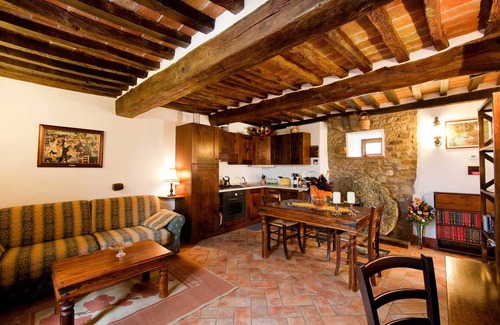 Cortona Appartement | Charmant appartement Old Mill avec 1 chambre et piscine à Molino di Bordone, Cortona