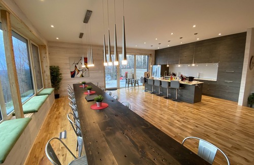 Eastman Cottage | Chalet Éco-Contemporain + Spa / 6 chambres (14 pers.)