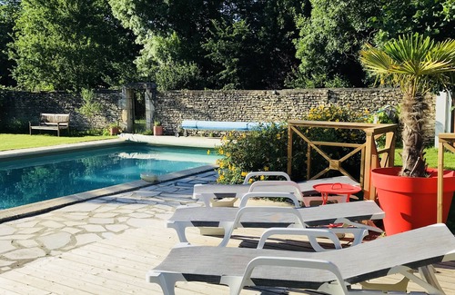 Champagne-les-Marais Maison | Très belle maison avec piscine privée - Sud Vendée 10 à 12 personnes