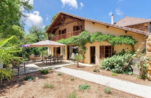 Nantheuil Maison | Grande ferme avec jardin privé