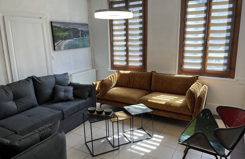 Fecamp Maison | Large fisherman's house, 4 bedrooms and 1 interior courtyard, close to the sea!