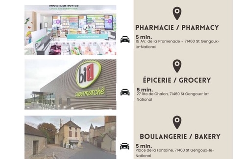 Saint-Maurice-des-Champs Maison | Grand gite à la campagne