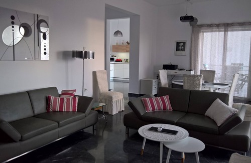 Mikri Mantineia Maison | Maison de vacances de luxe HiTec près de la plage