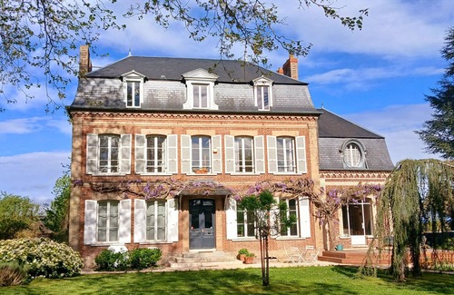 Villers-sur-le-Roule Maison | Grande Maison Les Roseaux, Piscine, Grand Jardin, 1 heure de Paris