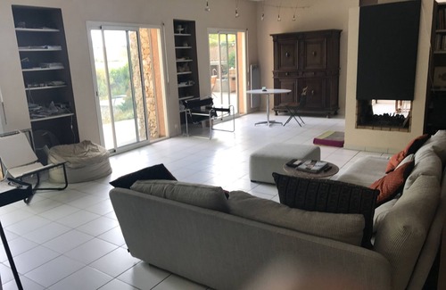 Saint-Drezery Maison | Grande maison avec vue, piscine, jardin