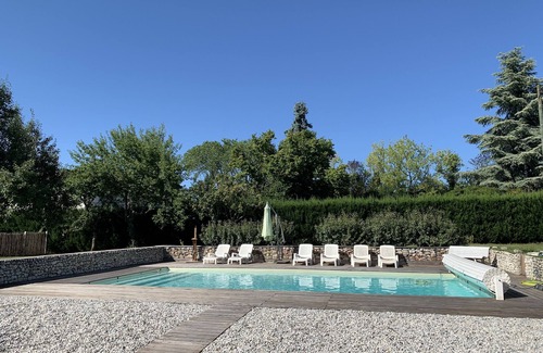 Champcevinel Maison | Grande maison avec piscine privée sécurisée à Périgueux