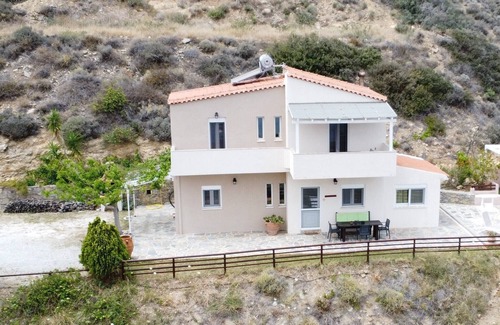 Mochlos Maison | Vaia Villa Selene Grand groupe de maisons et appartements,