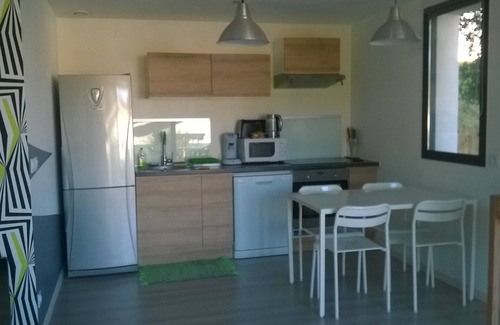Labenne Appartement | Grand lodge sous les pins, au calme, 2CH /plages à 3km/ bbq+vélos+wifi/Classé 3*