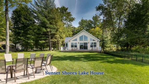 Kendall Maison | Large Open Floor Home with Fire Pit on the Lake