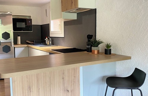Saint-Hippolyte Appartement | Grand duplex rénové 6/8 personnes Domaine Privé avec 2 piscines - 10 min plages
