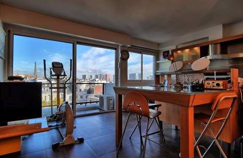 Auteuil Appartement | Grand studio pres rolland garros calme sur jardin