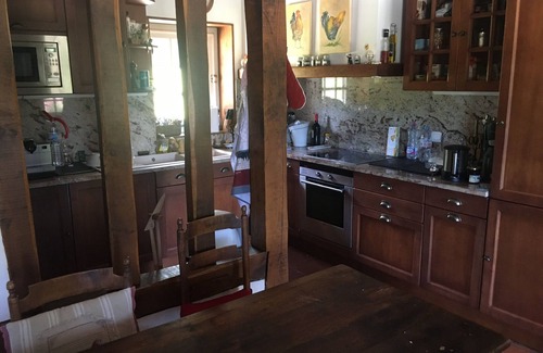 Saint-Benoit-d'Hebertot Maison | Grande Chaumière avec Piscine chauffée