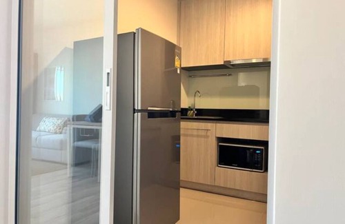 Ramkhamhaeng Copropriété | Large two-bedroom/National Stadium/Youtube/Netflix/Free parking