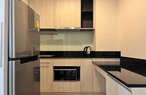 Ramkhamhaeng Copropriété | Large two-bedroom/National Stadium/Youtube/Netflix/Free parking