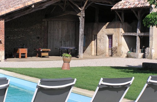 Saint-Sylvestre-sur-Lot Maison | Las Clottes borde la rivière Lot et est entourée de tranquillité et de faune