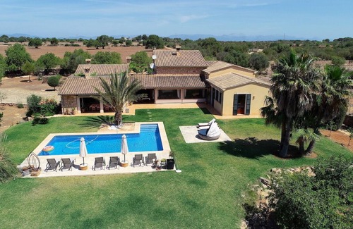 Llucmajor Villa | Offre de dernière minute! Derniers endroits dans une villa exclusive avec piscine, barbecue, wifi, A /