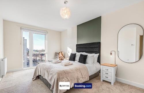 Finchley Church End Appartement | Last-Minute Specials l 1 Bed Apt, Luxury Balcony By Capital Retreats Short Lets & Serviced Accommodation in Colindale With Free WiFi
