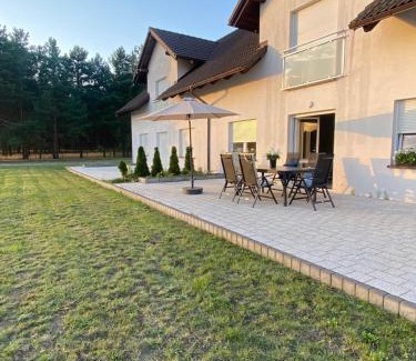 Swornegacie Villa | Lasy Jeziora, Cisza i Spokój, Grzybki i Rybki, Dom 180m2 w Swornegacie nad jeziorem Karsińskim