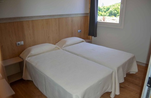 Esgos Appartement | Lauburu * 3 * studio écologique avec 1 chambre pour couple avec grande terrasse