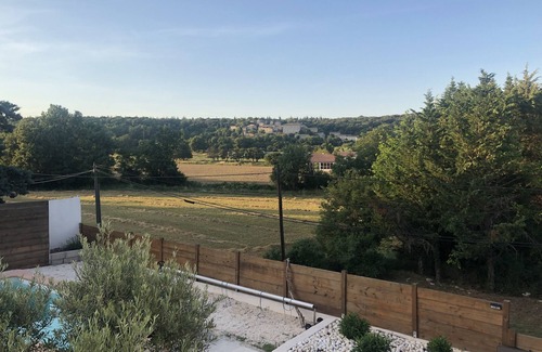 Lussan Appartement | Appartement 2 pièces dans villa à 7km des Concluses de Lussan
