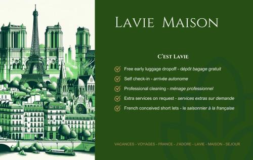 Auteuil Appartement | Lavie Maison AC and Terrace