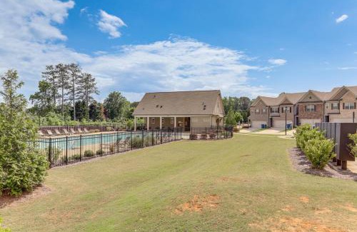 Lawrenceville Maison | Lawrenceville Townhome with Community Pool Access!