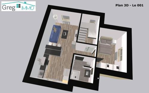 Audincourt Appartement | Le 001-GregIMMO-Appart'Hôtel