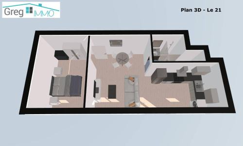 Montbeliard Appartement | Le 21 -GregIMMO-Appart'Hôtel