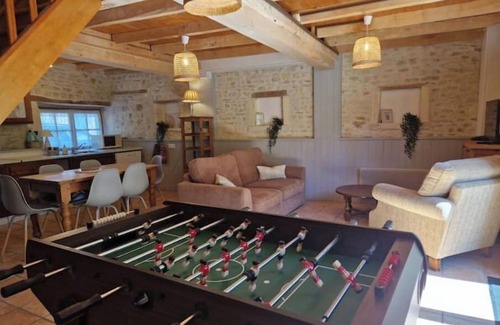 Saint-Crepin Maison | Le Bois Fleuri 2 Gîtes + Piscine 14 Personnes