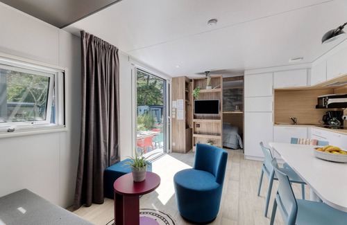Pont du Cens-Cote d'Or Maison | Le Carrousel, Premium 4 personnes à Nantes Camping*****