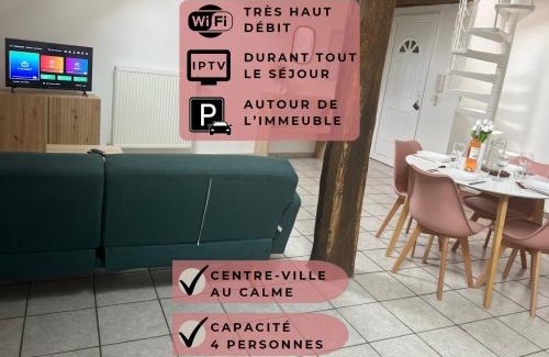 Sarrebourg Appartement | LE CENTRAL Sarrebourg Wifi Parking 4 personnes Proche Gare