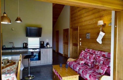 Taninges Appartement | Le Chalet Du Pic SPA privé & Fitness