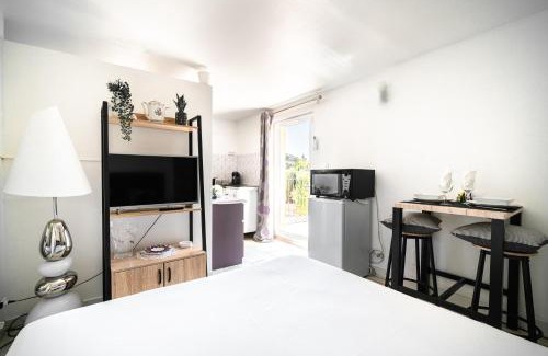 Saint-Romain-en-Viennois Appartement | Le Chant des Cigales - Climatisé piscine partagée