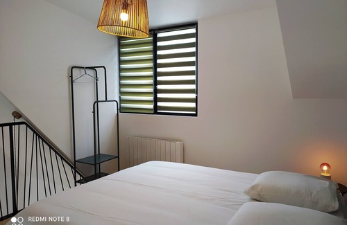 Brignogan-Plage Maison | Le Chardon de Pontusval ☀️ Loft réinventé à 300m des plages, pour 2 personnes