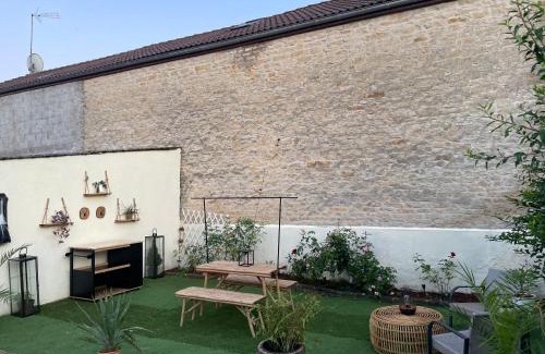 Chaumont Appartement | Le Chaumontais Écolo et sa terrasse privée