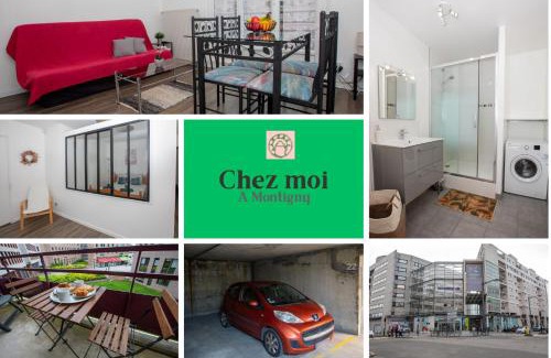 Montigny-le-Bretonneux Appartement | Le Chez Moi Hyper Centre Parking 3mn Gare