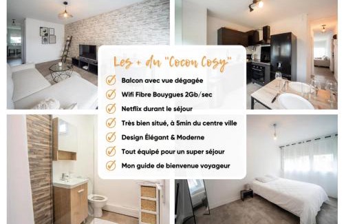 Chalon-sur-Saone Appartement | Le Cocon Cosy à Chalon-sur-Saône