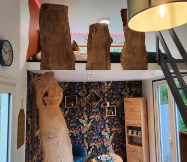 Saint-Jean-d'Elle Maison | le cocon d'amour " tiny-house avec jaccuzi privé "